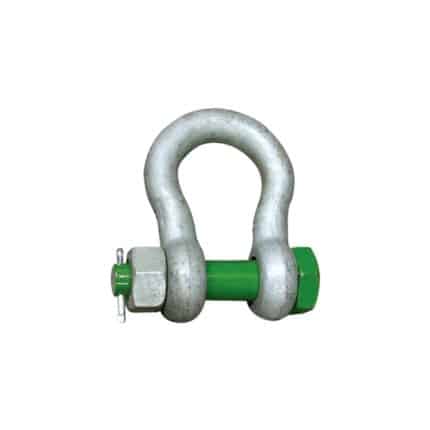Bow Shackle Kuwait – Galvanized Screw Pin Shackle 1 to 55 Tons